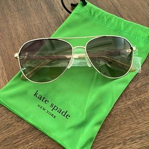 Kate Spade Emmaline Aviator Sunglasses - NWT
